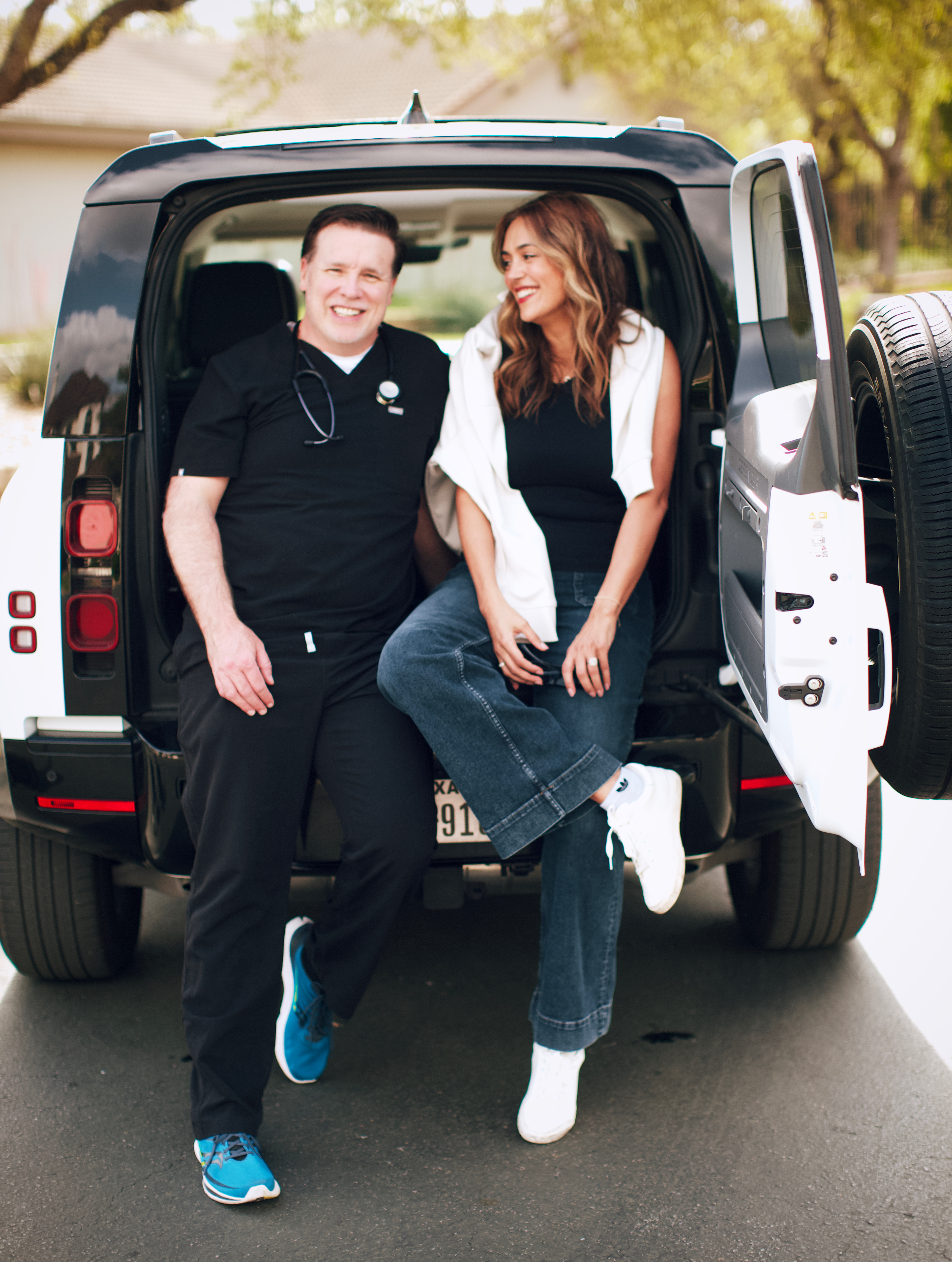 Amanda Tice with Dr. Brian Temple, MD