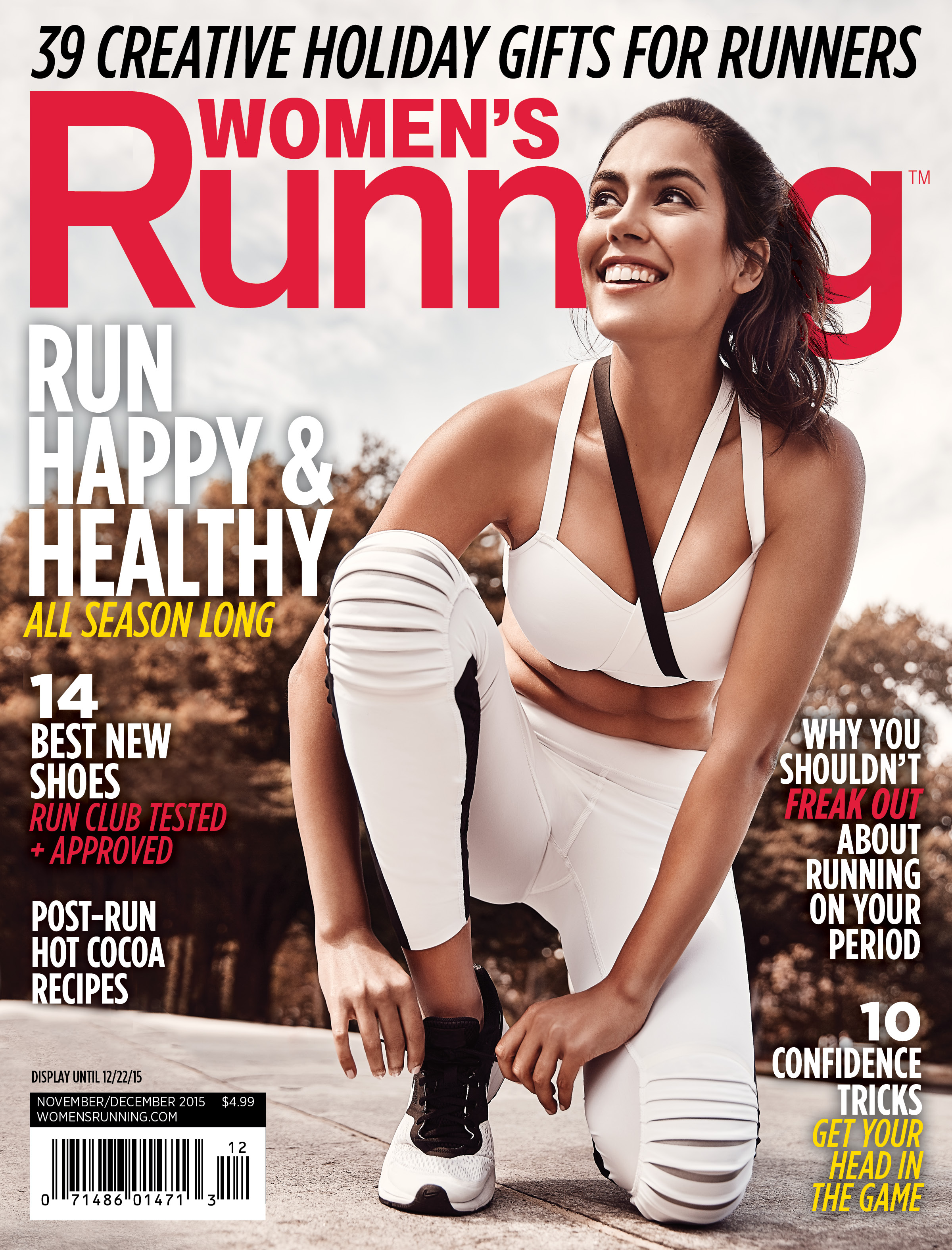 Amanda Tice on the cover of Women's Running, Nov/Dec 2015